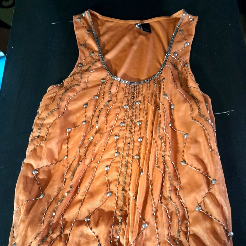 A beautiful bronze classy shirt
